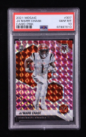 Ja'Marr Chase 2021 Panini Mosaic Mosaic Camo Pink #307 RC (PSA 10) at PristineAuction.com