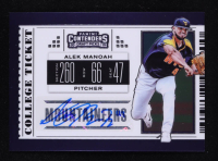 Alek Manoah 2019 Elite Extra Edition College Tickets Signatures Holo #8 RC at PristineAuction.com