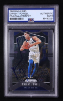 Dwight Powell Signed 2019-20 Panini Prizm #81 (PSA Encapsulated) at PristineAuction.com