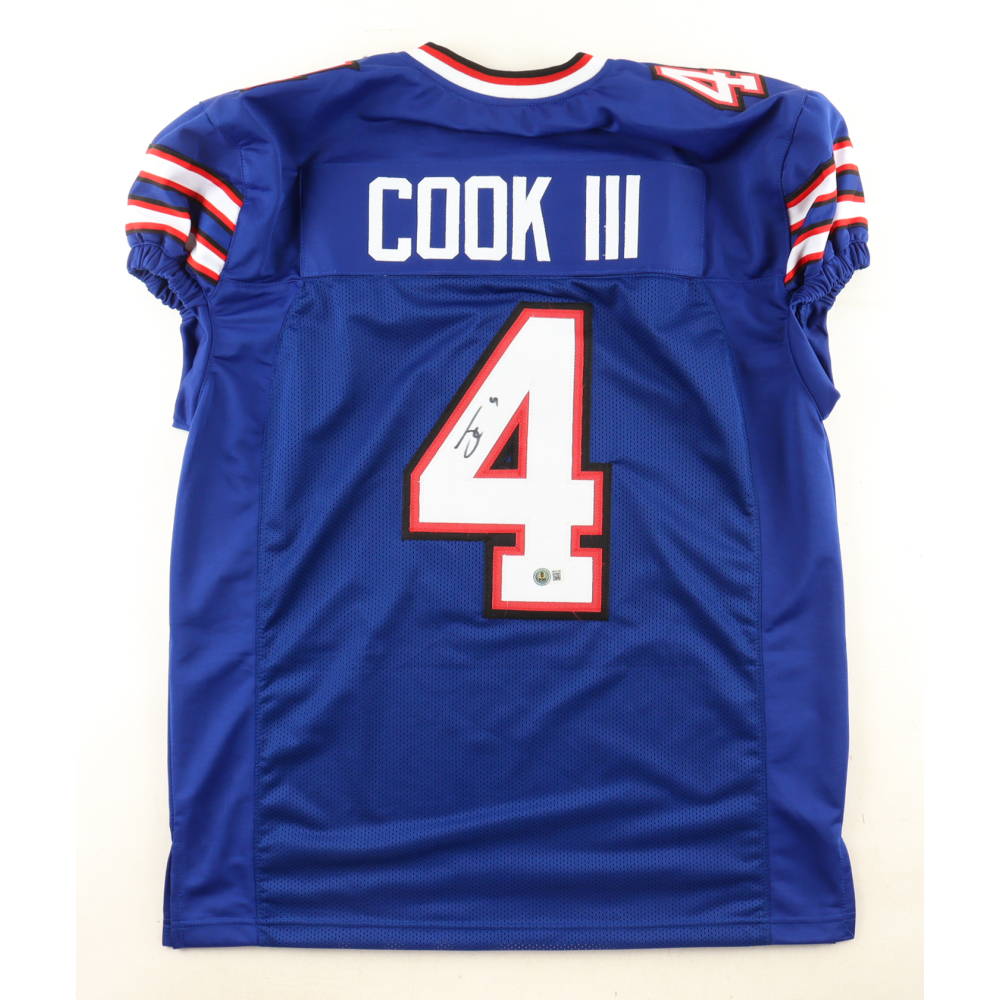 James Cook Signed Jersey (Beckett) at PristineAuction.com