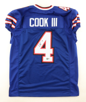 James Cook Signed Jersey (Beckett) at PristineAuction.com