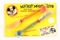1970 Walt Disney Mickey Mouse Club Official (2) Tooth Brush Set By DuPont at PristineAuction.com