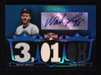 Wade Boggs 2007 Topps Triple Threads Relics Autographs Sapphire #72 at PristineAuction.com