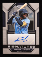 Junior Caminero 2023 Panini Prizm Signatures Prizms Autographs #54 at PristineAuction.com