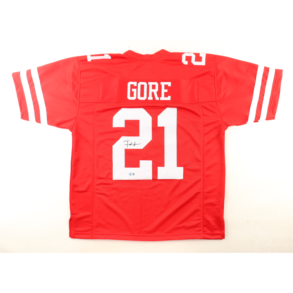 Frank Gore Signed Jersey (Beckett) at PristineAuction.com