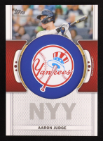 Aaron Judge 2023 Topps Team Logo Commemorative Patch #TLPAJ at PristineAuction.com