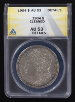 1904 Morgan Silver Dollar (ANACS AU53 Details) at PristineAuction.com