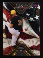 Paul Skenes 2024 Wild Card Auto Mania American Baseball American Flag Lazer #AMAT-PS #28/50 RC at PristineAuction.com