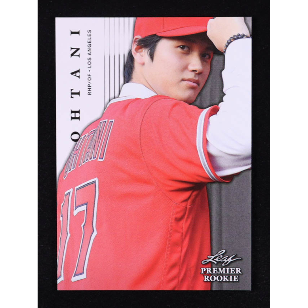 Shohei Ohtani 2018 Leaf Premier Rookies #PR01 RC at PristineAuction.com