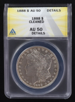 1888 Morgan Silver Dollar (ANACS AU50 Details) at PristineAuction.com