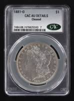 1881-O Morgan Silver Dollar (CACG AU Details) at PristineAuction.com