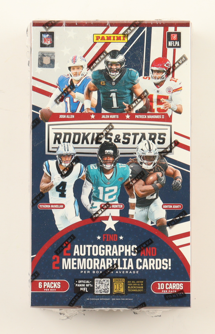 2025 Panini Rookies & Stars Football Hobby Box at PristineAuction.com 2025 Panini Rookies & Stars Football Hobby Box at PristineAuction.com