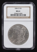 1884-O Morgan Silver Dollar (NGC MS61) at PristineAuction.com