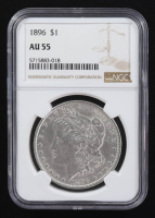 1896 Morgan Silver Dollar (NGC AU55) at PristineAuction.com