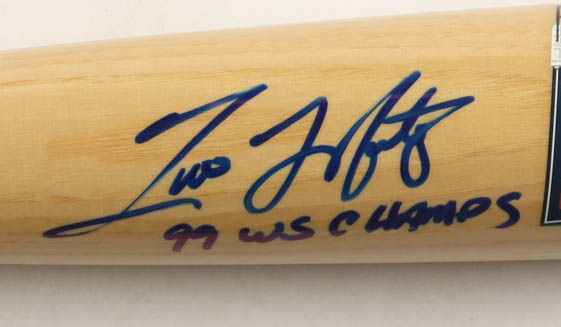 Tino Martinez Signed LE 1999 Yankees World Series Champs Cooperstown Baseball Bat Inscribed "99 WS Champs" (JSA) at PristineAuction.com Tino Martinez Signed LE 1999 Yankees World Series Champs Cooperstown Baseball Bat Inscribed "99 WS Champs" (JSA) at PristineAuction.com