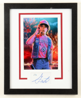 Gaten Matarazzo Signed "Stranger Things" Custom Framed Cut Display (ACOA) at PristineAuction.com