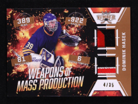 Dominik Hasek 2021-22 Leaf Lumber Hockey Weapons of Mass Production Stick #04/35 at PristineAuction.com