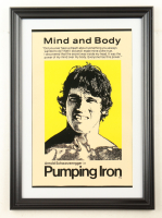1977 "Pumping Iron" Custom Framed Print Display at PristineAuction.com