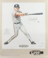 Cal Ripken Jr. Signed LE Bullion Graphics 20x24 Art Print by Michael Mellett (PSA) at PristineAuction.com