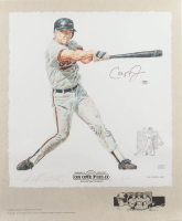Cal Ripken Jr. Signed LE Bullion Graphics 20x24 Art Print by Michael Mellett (PSA) at PristineAuction.com
