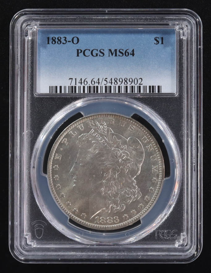 1883-O Morgan Silver Dollar (PCGS MS64) at PristineAuction.com 1883-O Morgan Silver Dollar (PCGS MS64) at PristineAuction.com