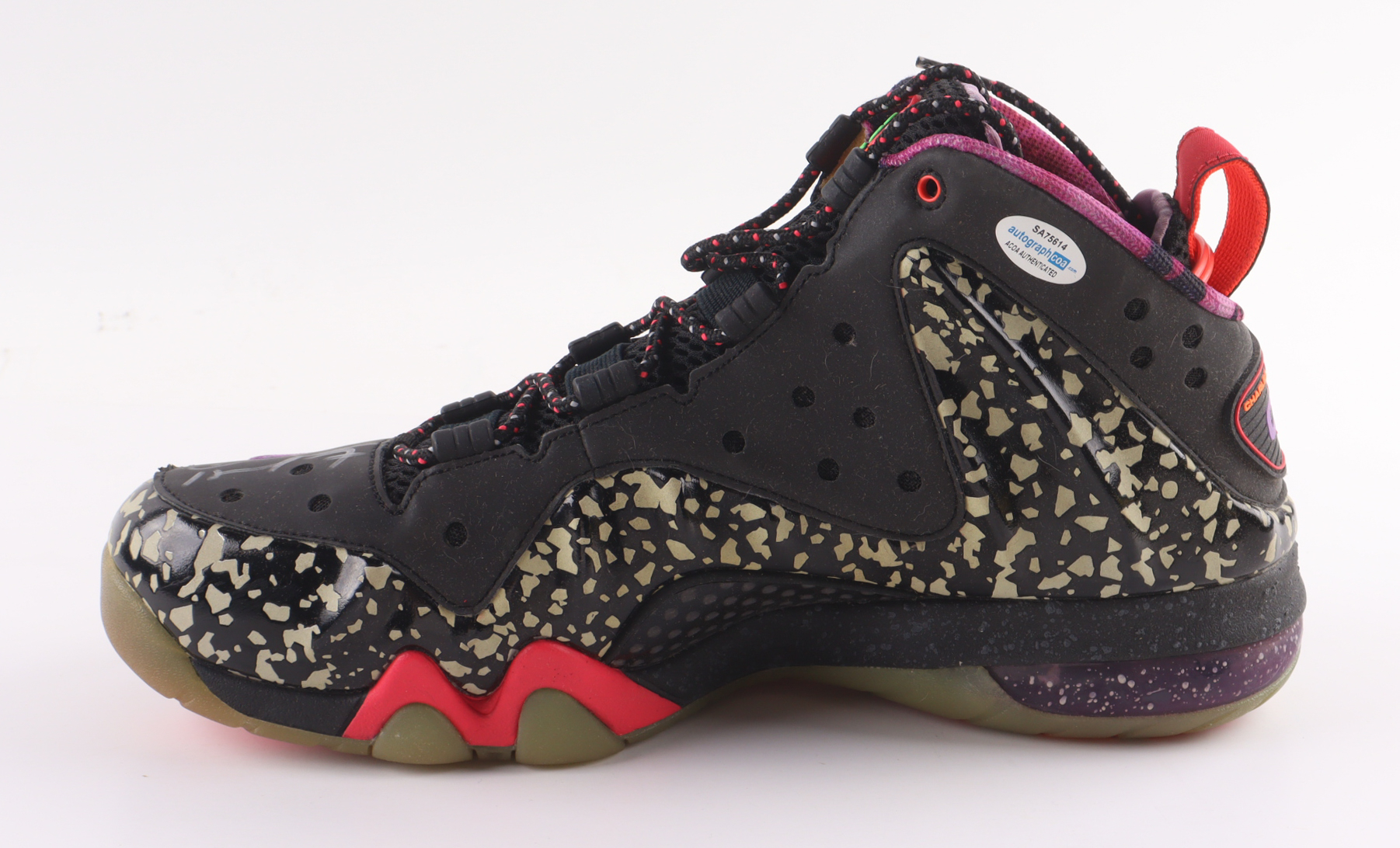 Charles Barkley Signed Nike Basketball Shoes (ACOA) at PristineAuction.com Charles Barkley Signed Nike Basketball Shoes (ACOA) at PristineAuction.com