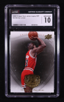 Michael Jordan 2009-10 Upper Deck Michael Jordan Legacy Collection Gold #24 (CGC 10) at PristineAuction.com