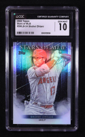 Shohei Ohtani 2022 Topps Stars of MLB #SMLB24 (CGC 10) at PristineAuction.com