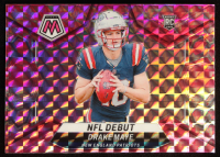 Drake Maye 2024 Panini Mosaic Mosaic Camo Pink #273 DEB RC at PristineAuction.com