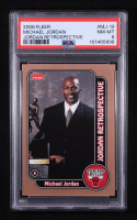Michael Jordan 2008-09 Fleer Michael Jordan Retrospective #MJ19 (PSA 8) at PristineAuction.com