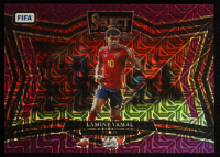 Lamine Yamal 2024-25 Select FIFA Purple Mojo #221 at PristineAuction.com