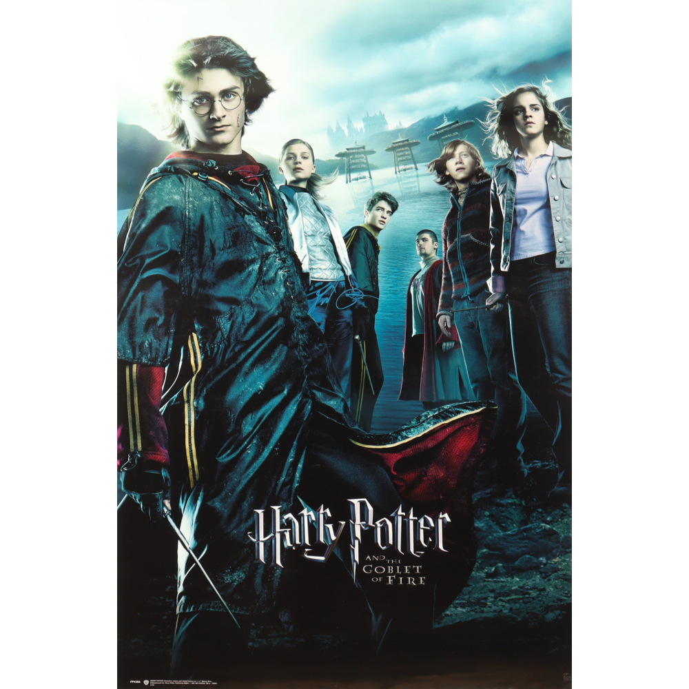 Daniel Radcliffe Signed "Harry Potter and the Goblet of Fire" 24x36 Movie Poster (ACOA) at PristineAuction.com