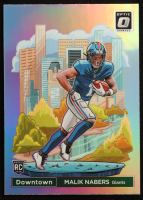 Malik Nabers 2024 Donruss Optic Downtown #18 RC at PristineAuction.com