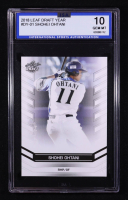 Shohei Ohtani 2018 Leaf Ohtani Draft Year #DY01 RC (ISA 10) at PristineAuction.com