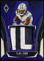 CeeDee Lamb 2025 Panini Phoenix Pandora Patches Blue #5 #189/199 at PristineAuction.com