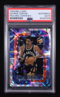 George Gervin Signed 1999-00 Upper Deck HoloGrFX HoloFame #HF4 (PSA Encapsulated) at PristineAuction.com