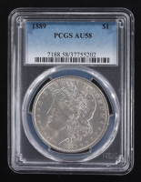 1889 Morgan Silver Dollar (PCGS AU58) at PristineAuction.com