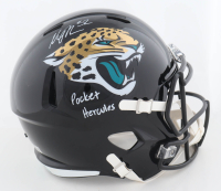 Maurice Jones-Drew Signed Jaguars Full-Size Speed Helmet Inscribed "Pocket Hercules" (Beckett) at PristineAuction.com