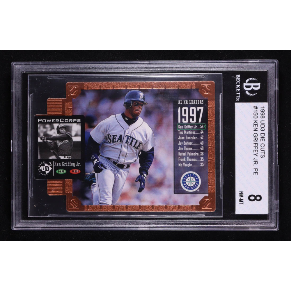 Ken Griffey Jr. 1998 UD3 Die Cuts #150 #0981/1000 (BGS 8) at PristineAuction.com