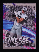 Brock Bowers 2024 Topps Chrome Finesse #F8 RC at PristineAuction.com