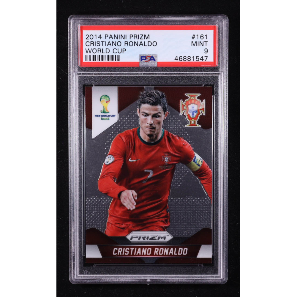 Cristiano Ronaldo 2014 Panini Prizm World Cup #161 (PSA 9) at PristineAuction.com