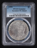 1890 Morgan Silver Dollar (PCGS UNC Details) at PristineAuction.com