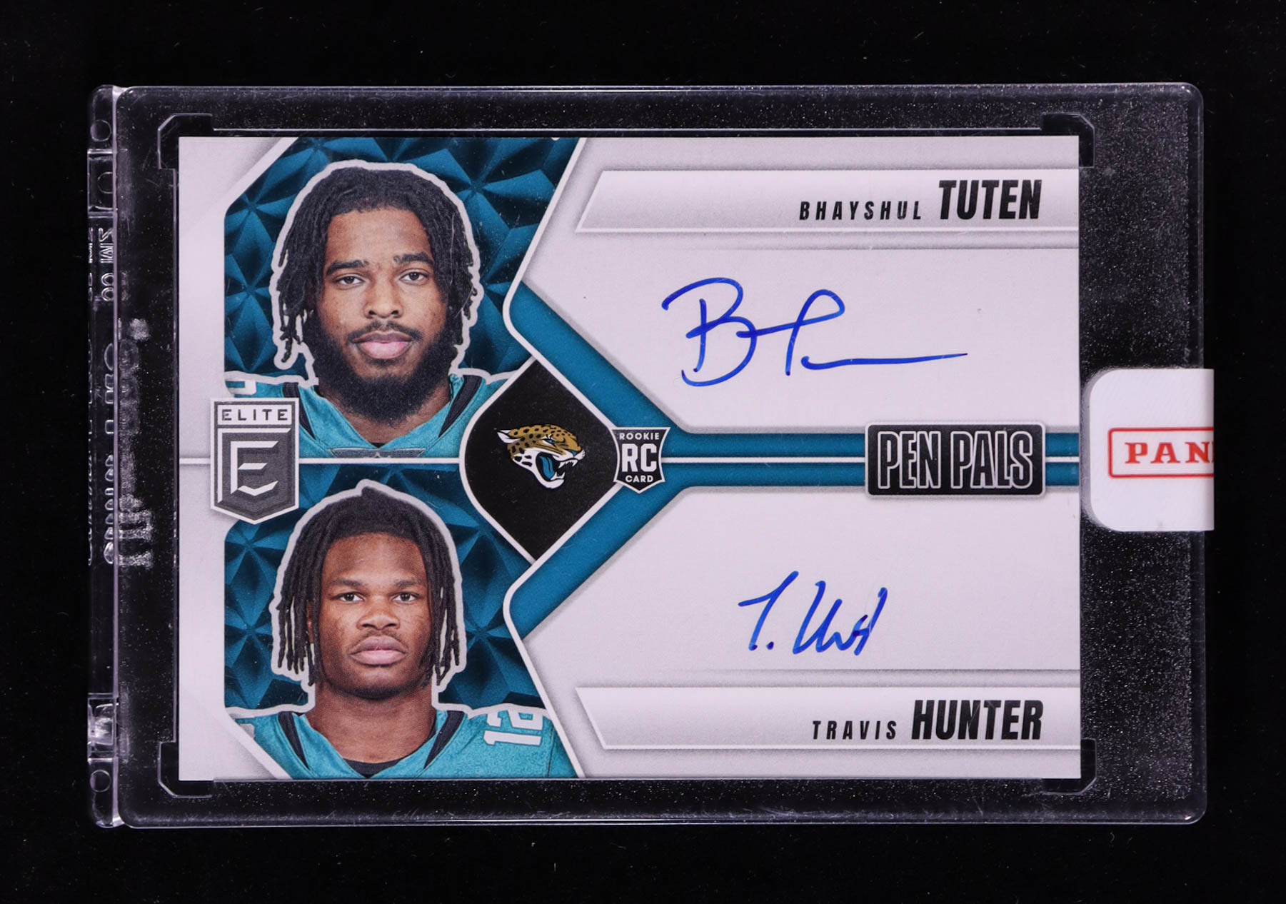 Bhayshul Tuten / Travis Hunter 2025 Elite Pen Pals Duals #7 RC at PristineAuction.com Bhayshul Tuten / Travis Hunter 2025 Elite Pen Pals Duals #7 RC at PristineAuction.com
