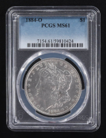 1884-O Morgan Silver Dollar (PCGS MS61) at PristineAuction.com