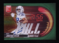 Jonathan Taylor 2025 Elite Full Throttle Green #10 at PristineAuction.com