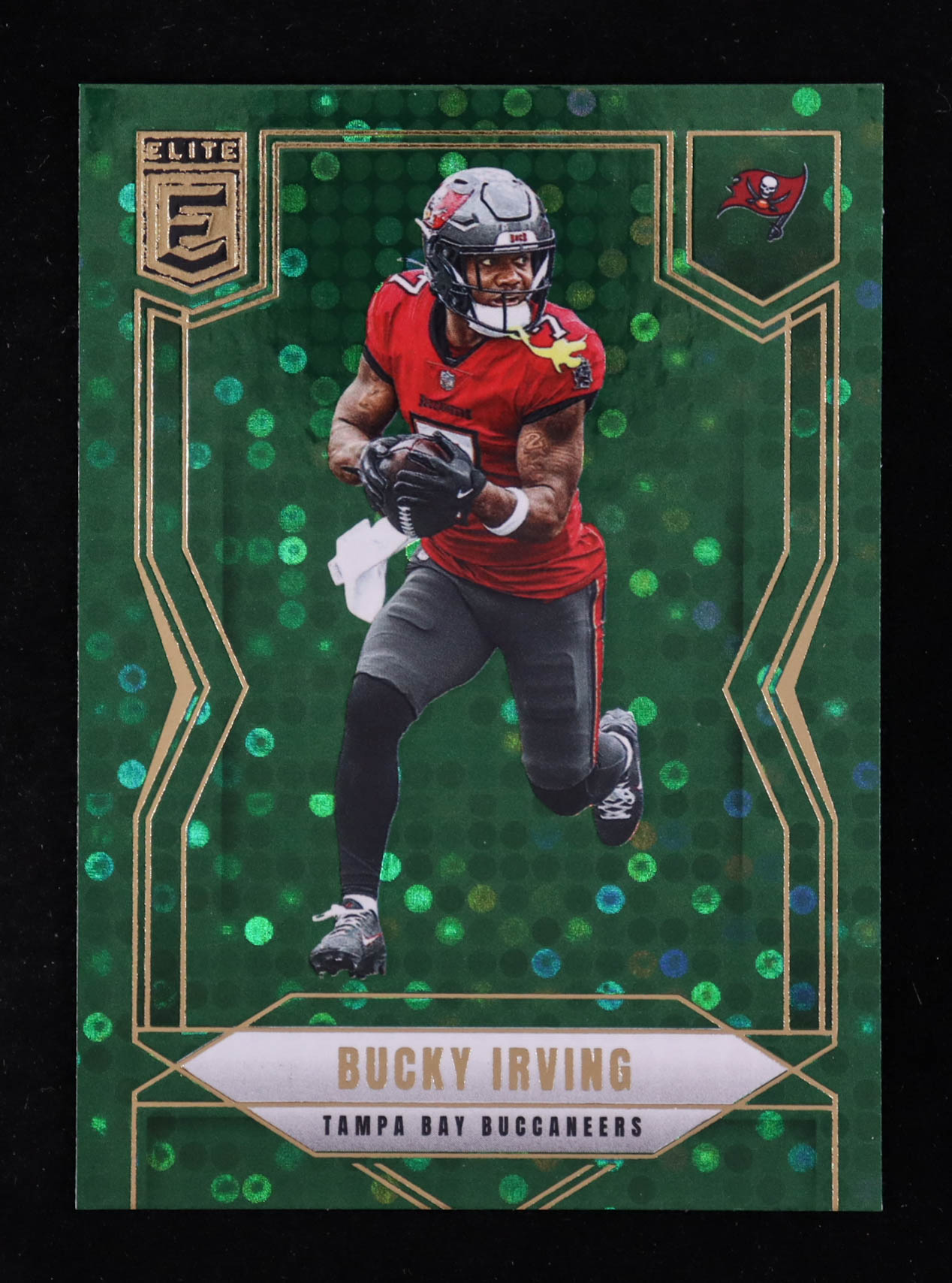 Bucky Irving 2025 Elite Green Disco #11 at PristineAuction.com Bucky Irving 2025 Elite Green Disco #11 at PristineAuction.com