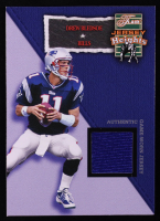 Drew Bledsoe 2002 Flair Jersey Heights Jerseys #1 at PristineAuction.com