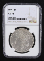 1891 Morgan Silver Dollar (NGC AU55) at PristineAuction.com