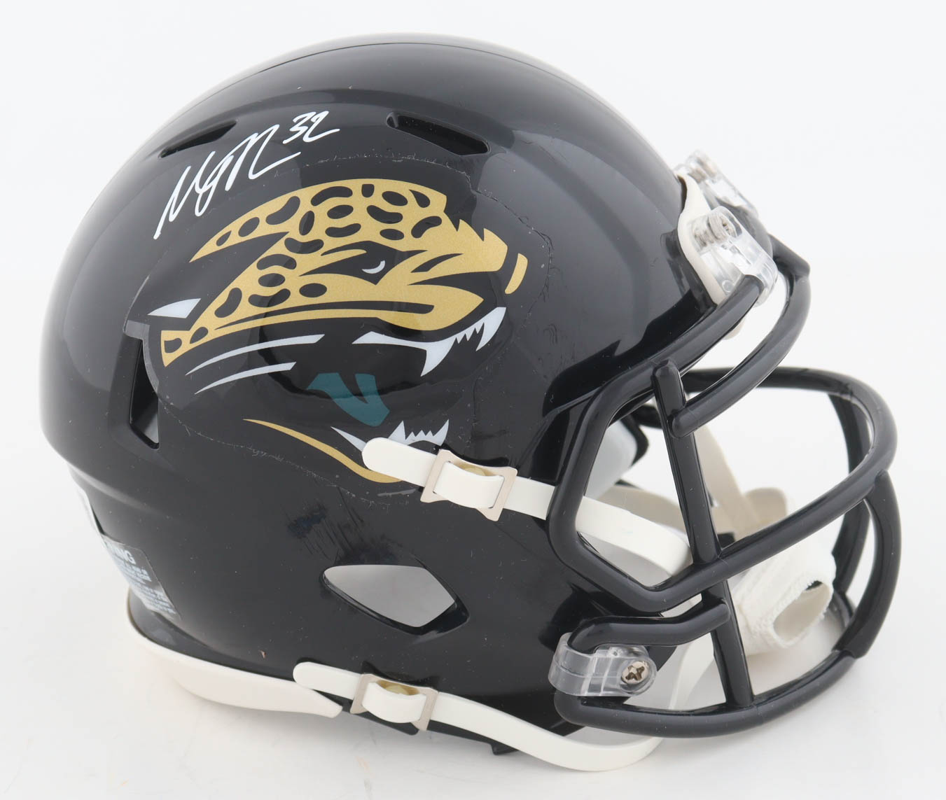 Maurice Jones-Drew Signed Jaguars Speed Mini Helmet (Beckett) at PristineAuction.com Maurice Jones-Drew Signed Jaguars Speed Mini Helmet (Beckett) at PristineAuction.com