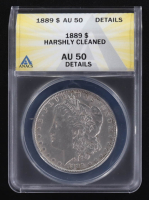 1889 Morgan Silver Dollar (ANACS AU50 Details) at PristineAuction.com